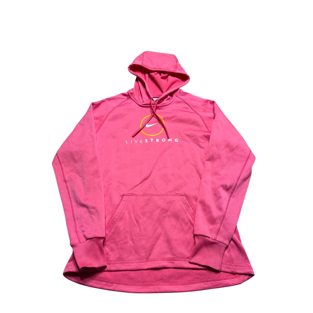 Nike Livestrong Therma Fit‎ Hoodie Pink Women's Size Medium